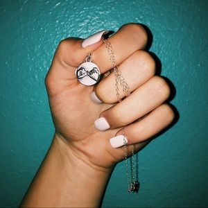 pinky promise necklace